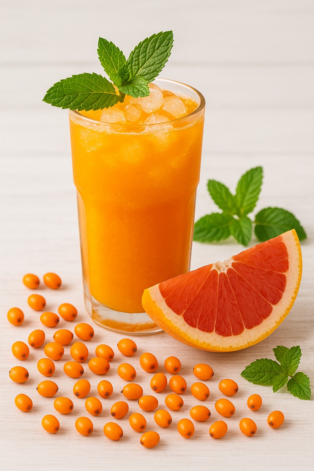 Osvěžující vitamínový drink s betakarotenem